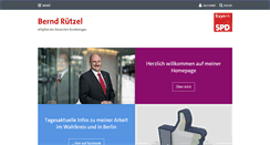 Desktop Screenshot of bernd-ruetzel.de