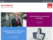 Tablet Screenshot of bernd-ruetzel.de